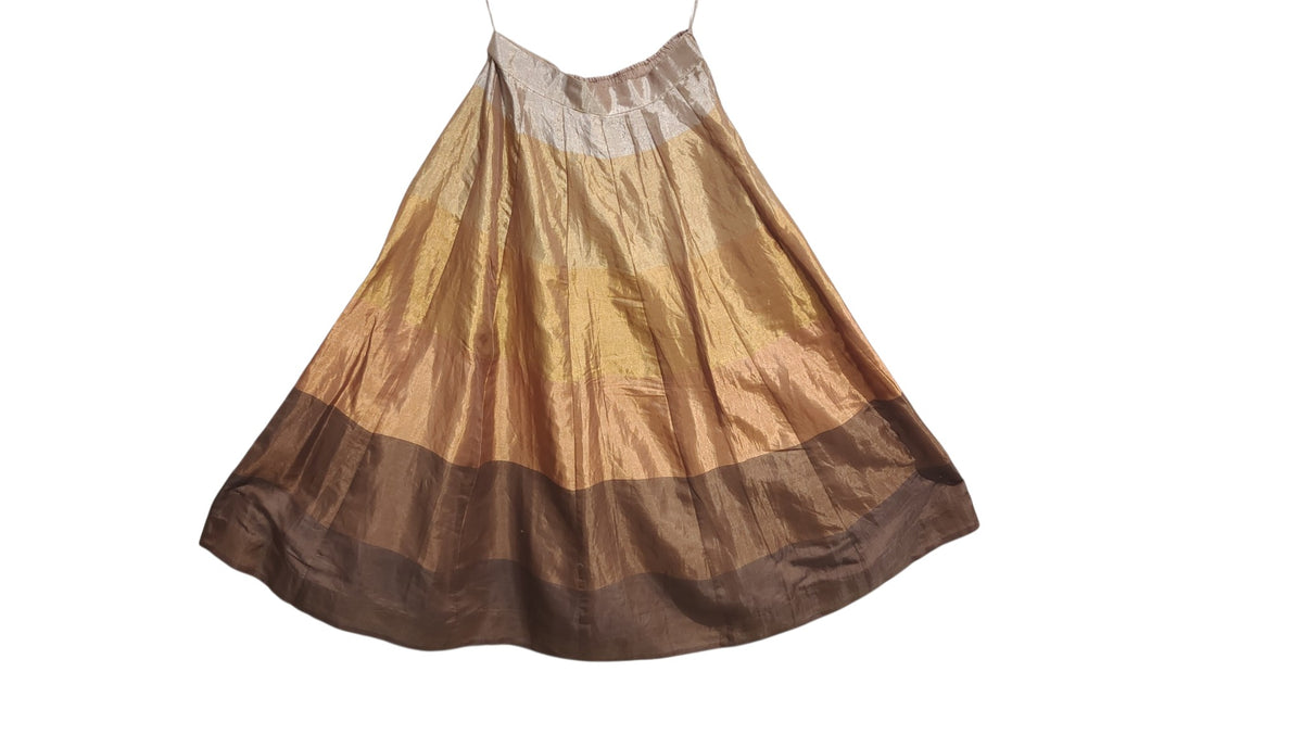 Semi stitched Formal Skirtset
