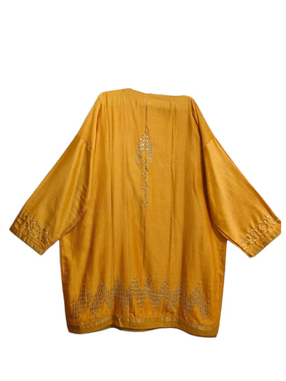 Semi Stitched Chanderi Formal Suitset