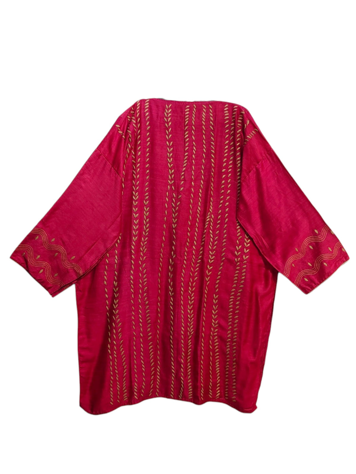 Semi Stitched Chanderi Formal Suitset