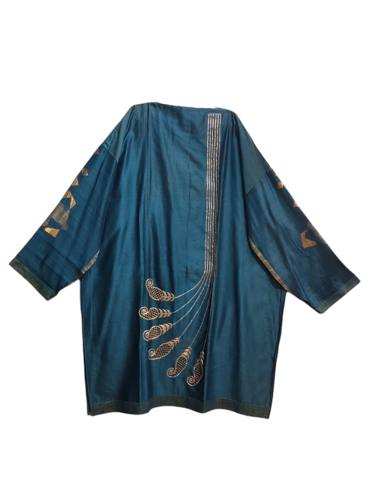 Semi Stitched Chanderi Formal Suitset
