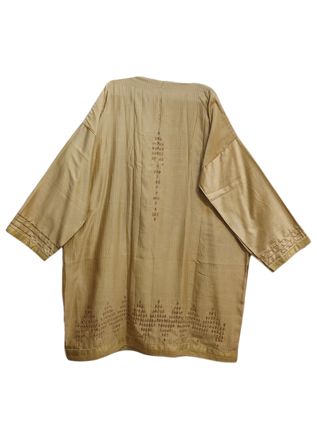 Semi Stitched Chanderi Formal Suitset