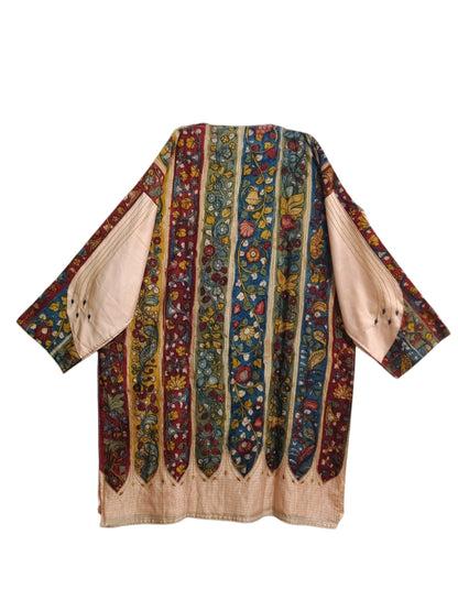 Semi Stitched Chanderi Formal Suitset