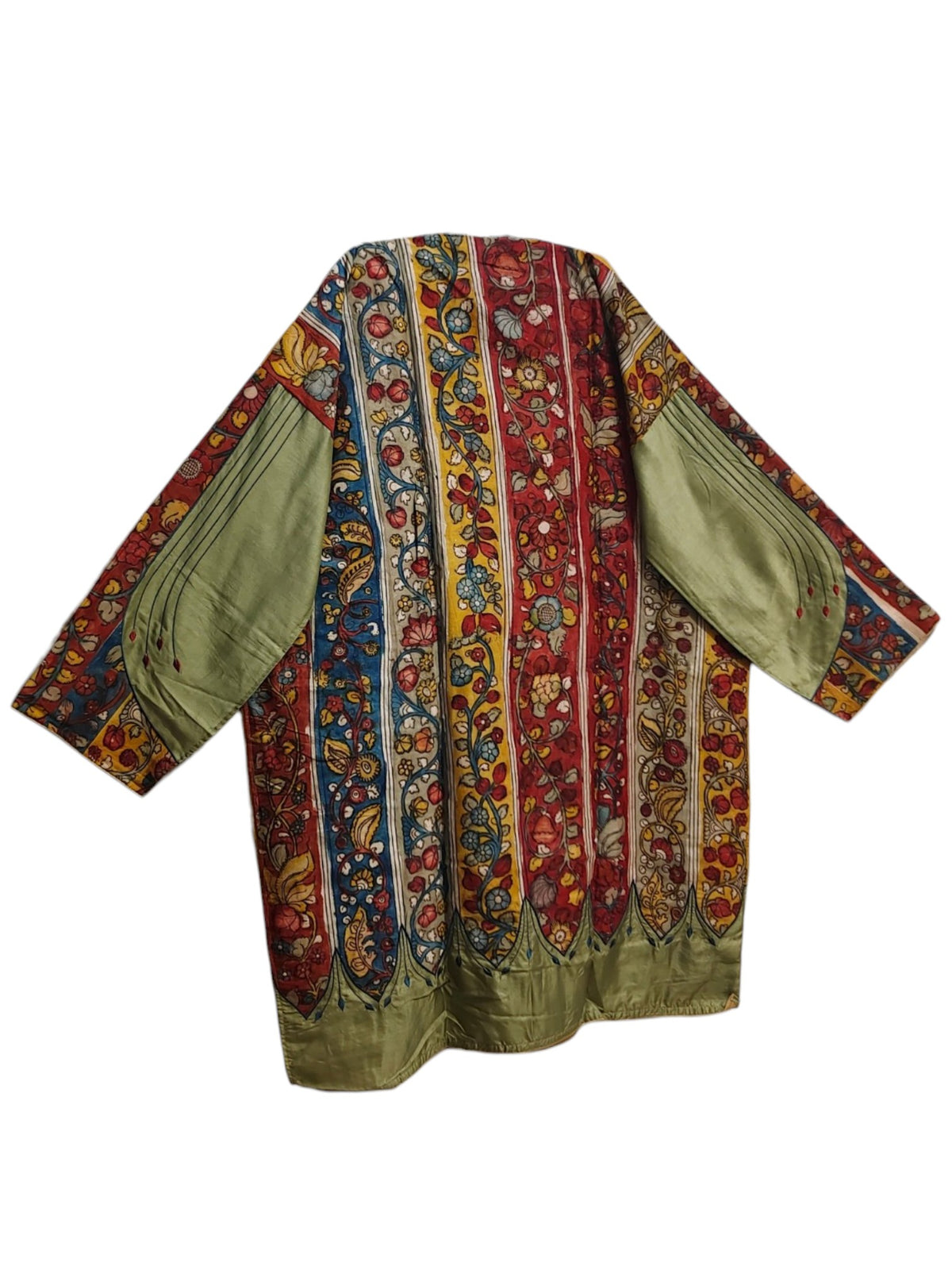 Semi Stitched Chanderi Formal Suitset