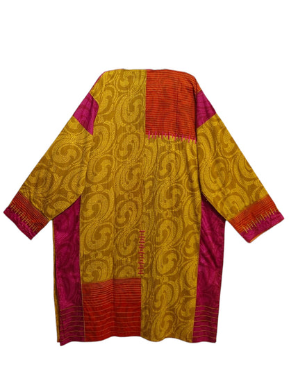 Semi Stitched Chanderi Formal Suitset