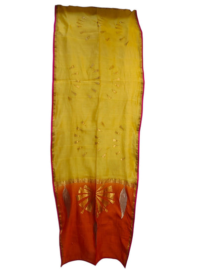 Semi Stitched Chanderi Formal Suitset