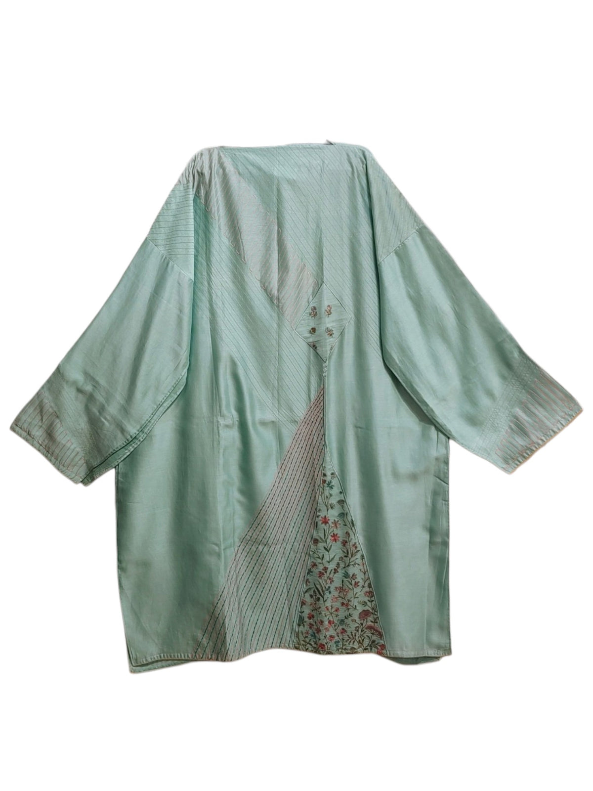 Semi Stitched Chanderi Formal Suitset