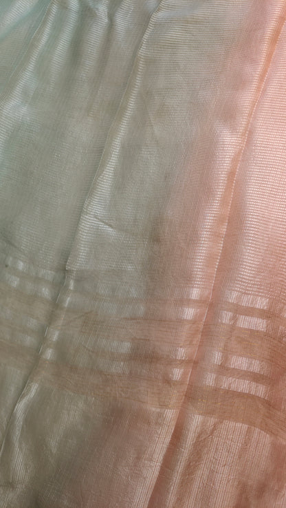 Semi Stitched Chanderi Formal Suitset