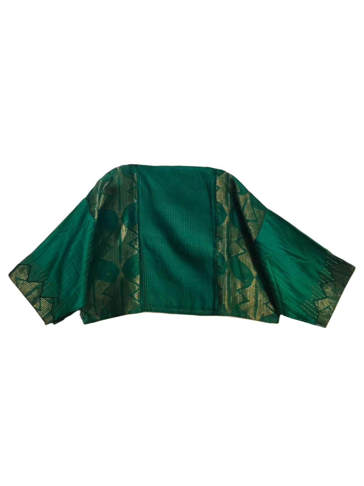 Formal silk linen embroidered Saree