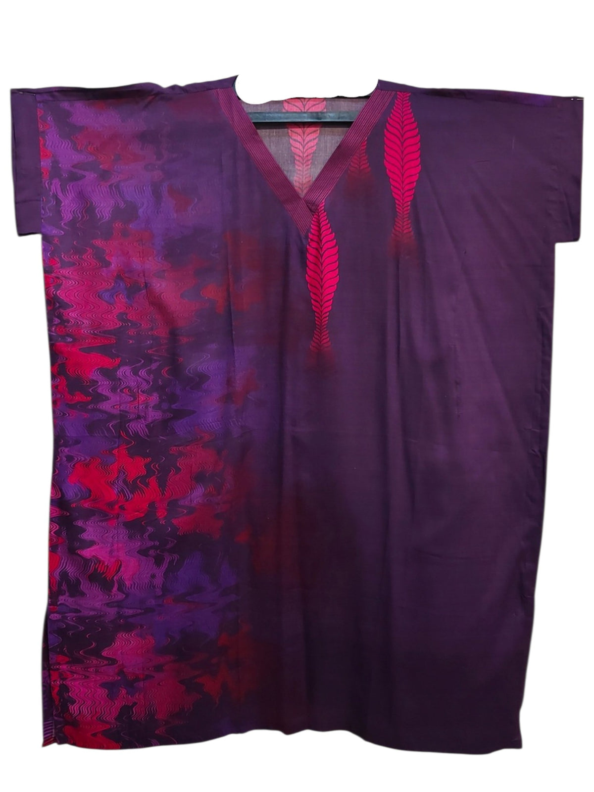 Stitched Cotton mudal Digital Printed Kaftan