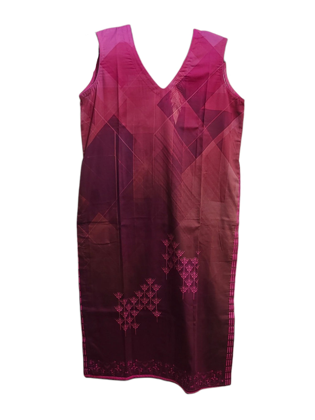 Stitched Chanderi Sleevesless Kurta With Jacket