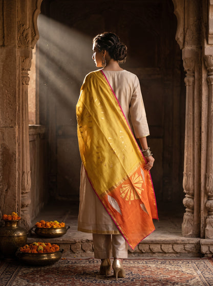 Formal Chanderi  Dupatta