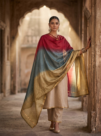 Formal Chanderi  Dupatta