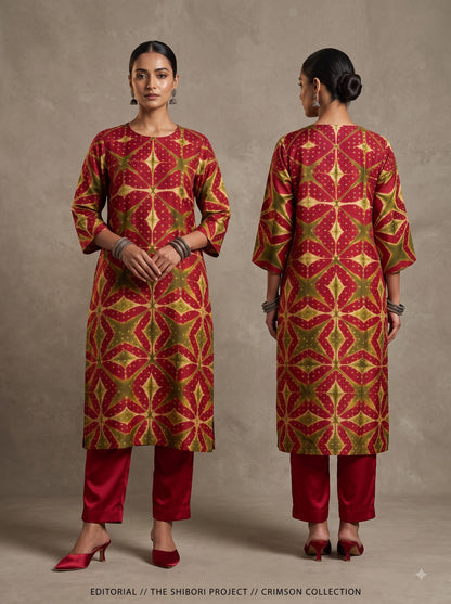 Semi Stitched Casual kurta
