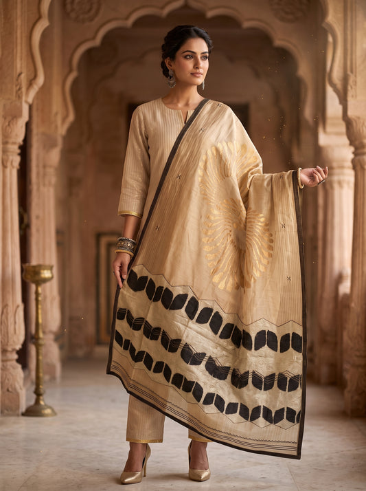Formal Chanderi  Dupatta