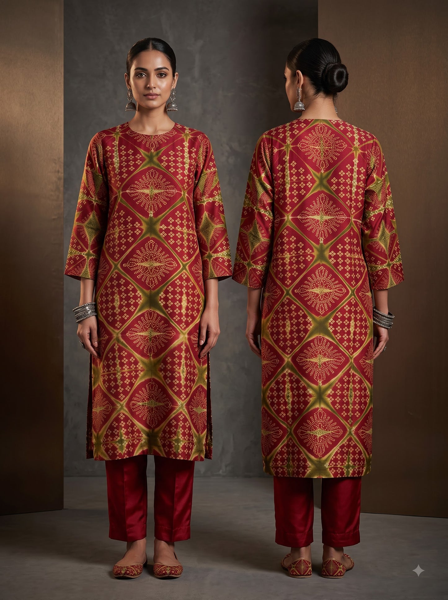 Semi Stitched Casual kurta