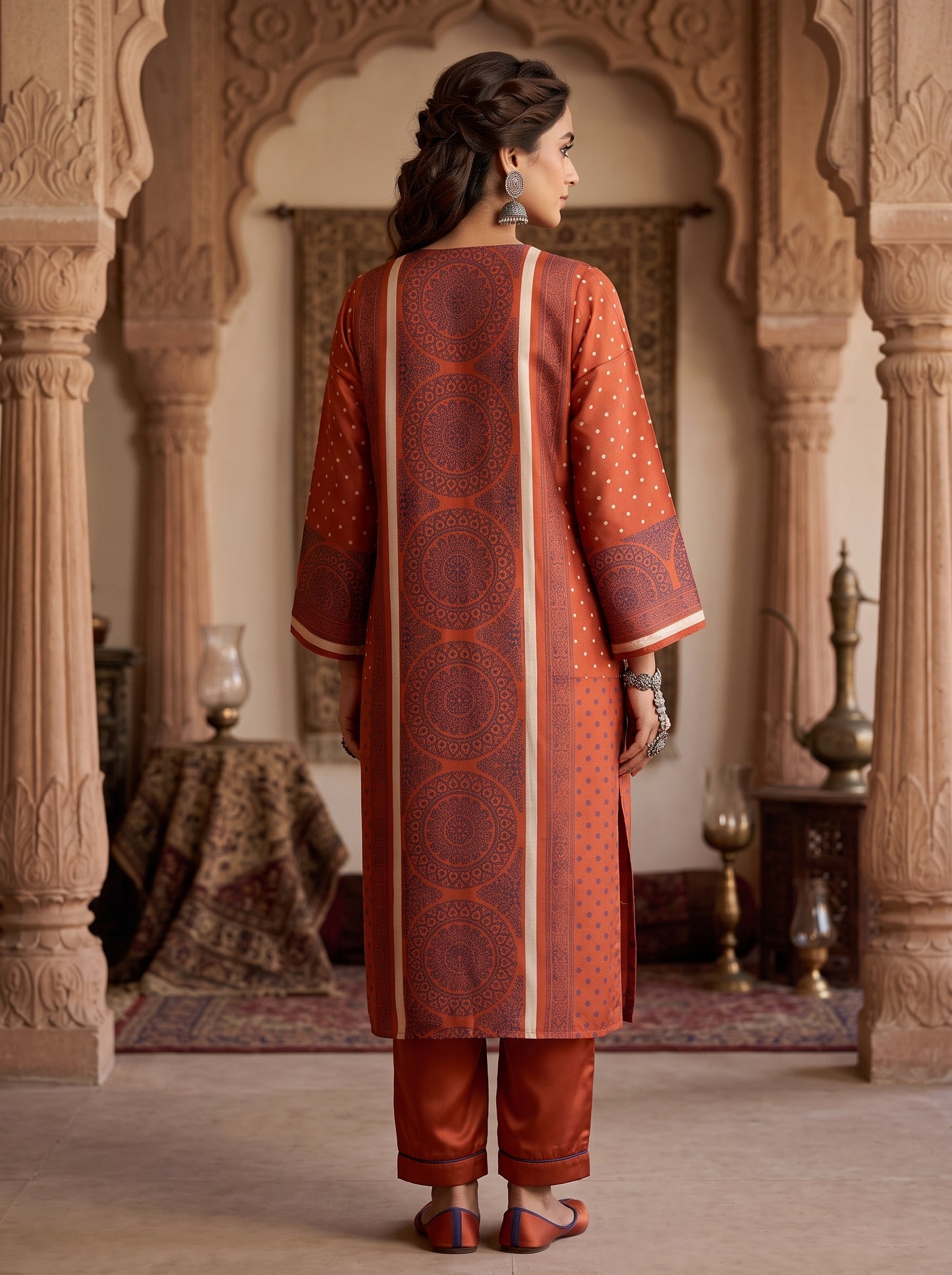 Semi Stitched Casual kurta