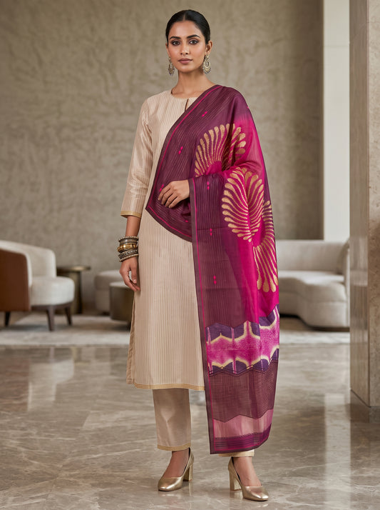 Formal Chanderi  Dupatta