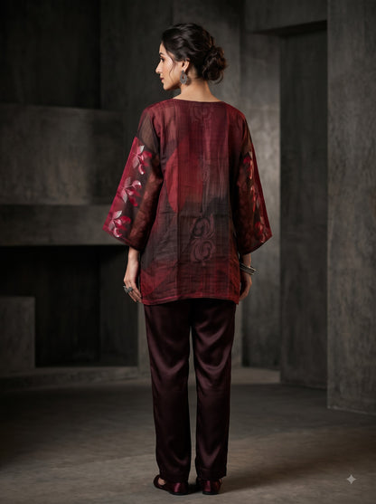 SemiStitched Printed Cotton Modal Tunic