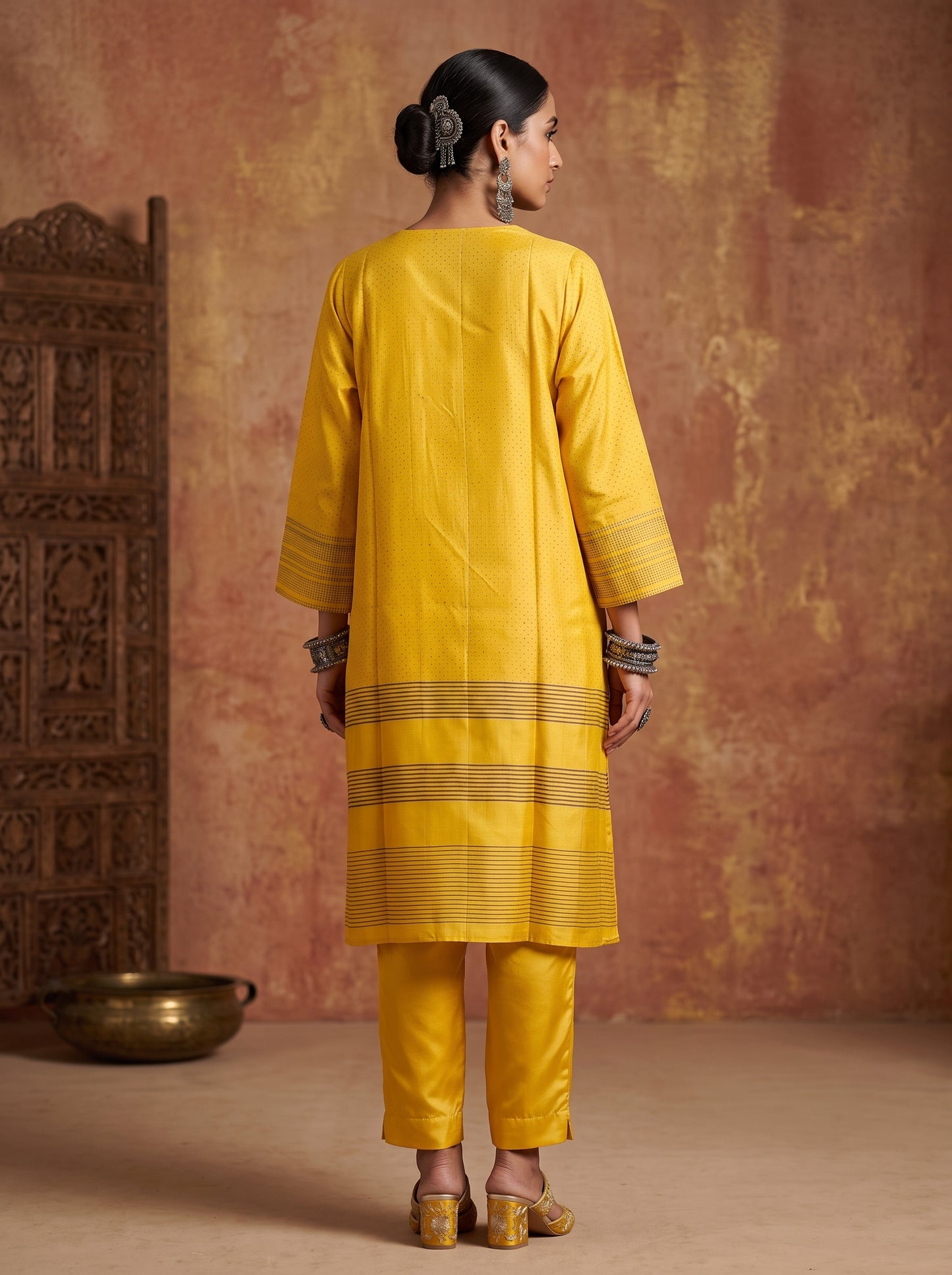Semi Stitched Casual kurta