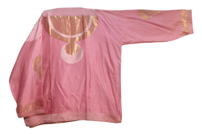 Semi Stitched Chanderi Zariwoven Short Tunic