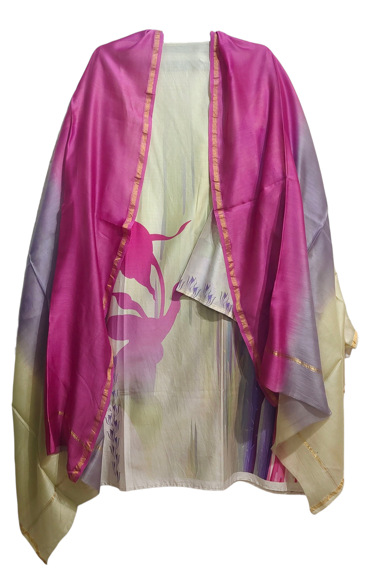 Semi Stitched Cotton Casual Suitset VISHAL KAPUR