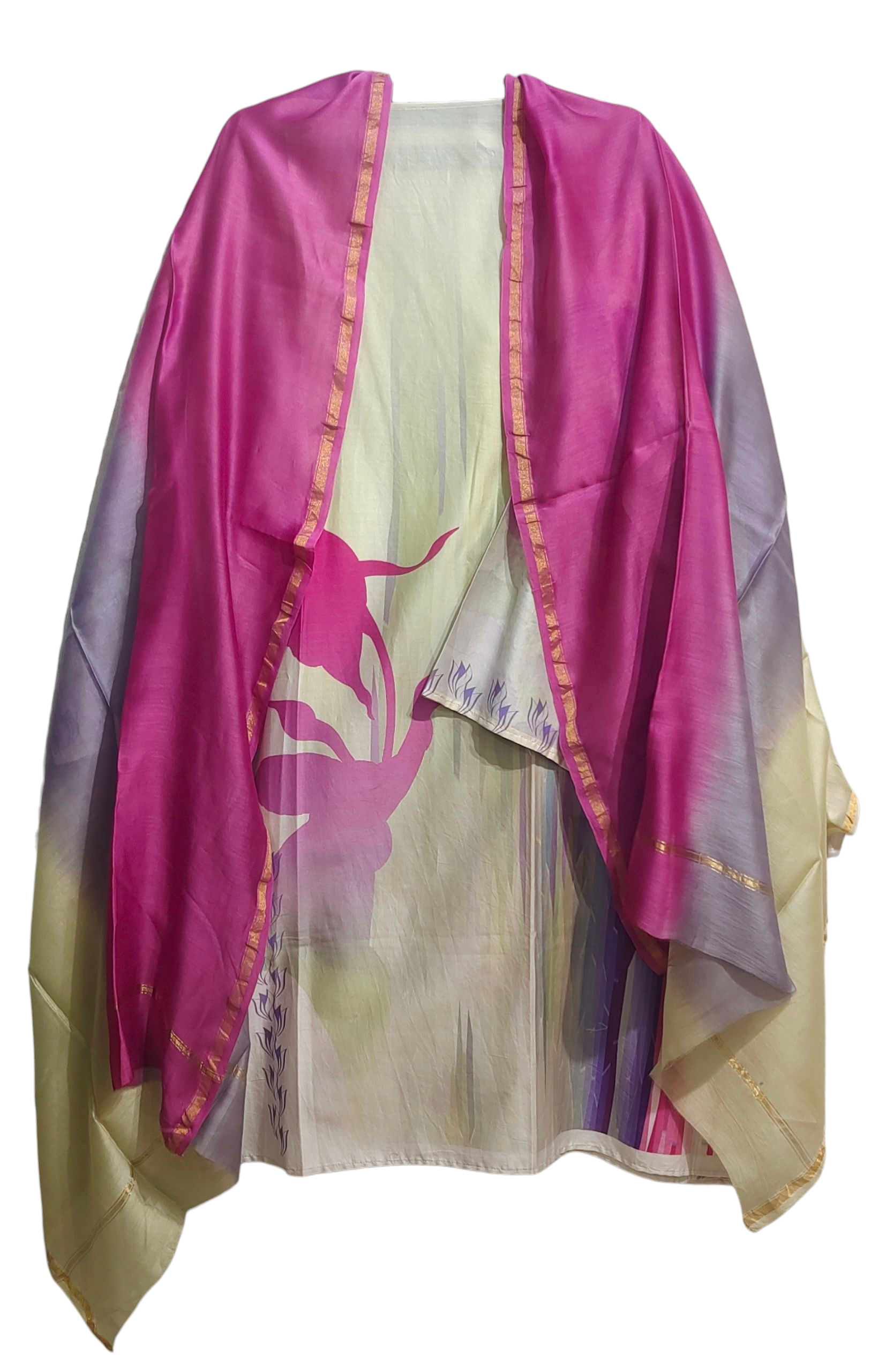 Semi Stitched Cotton Casual Suitset VISHAL KAPUR