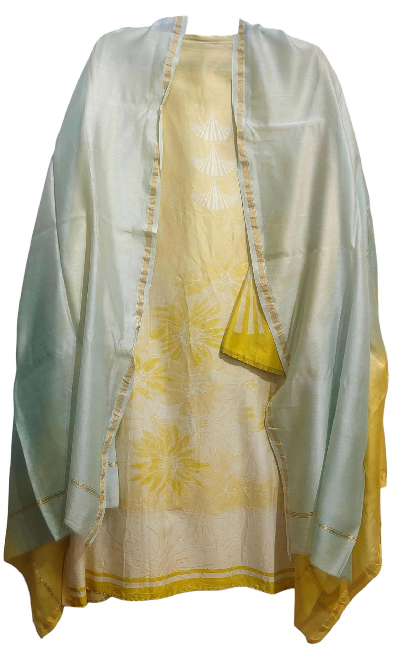 Semi Stitched Cotton Casual Suitset VISHAL KAPUR