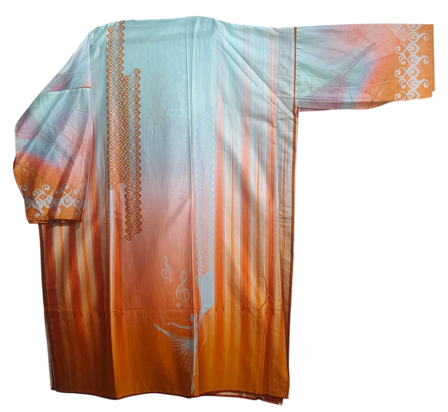 Semi Stitched Chanderi Kurta