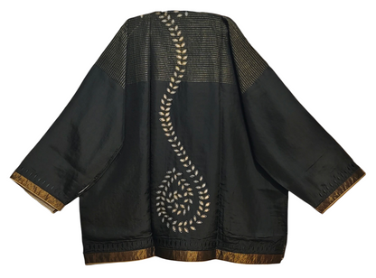 Semi Stitched silk cutwork applique Short Tunic