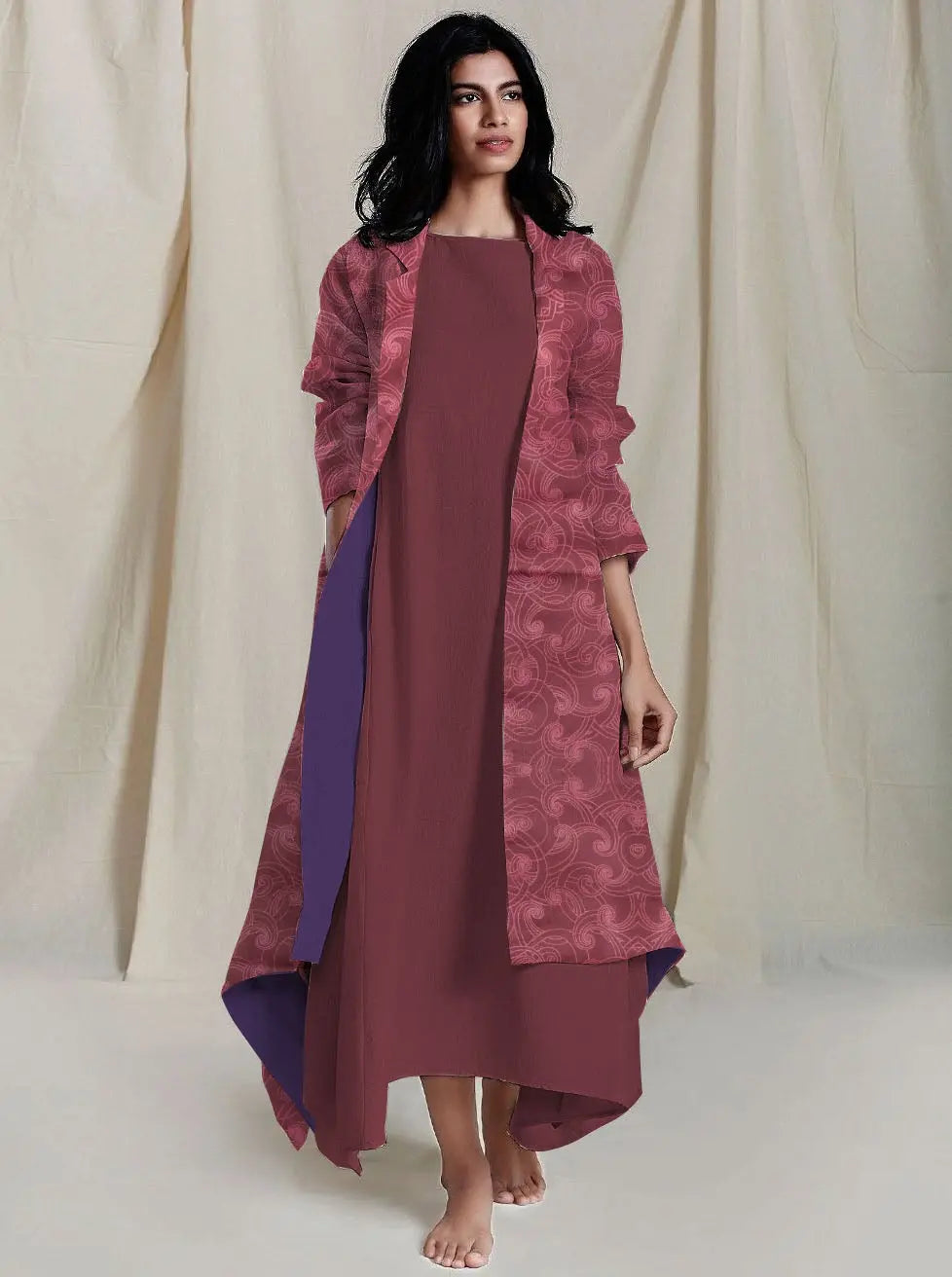 Pure silk printed Crepe (VKYD22JAN23) - VISHAL KAPUR