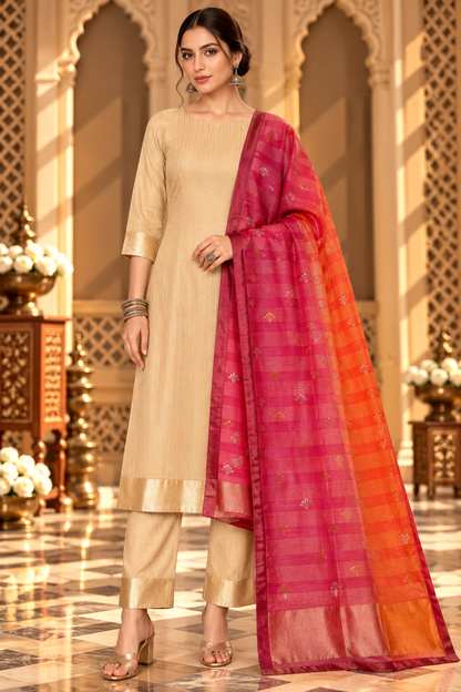 Formal Chanderi  Dupatta