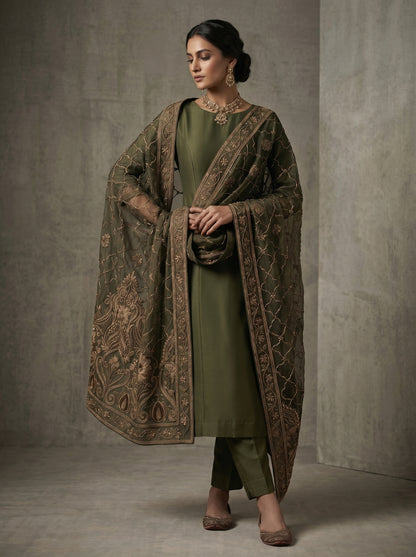 Formal Made to Order Embroidered Dupatta