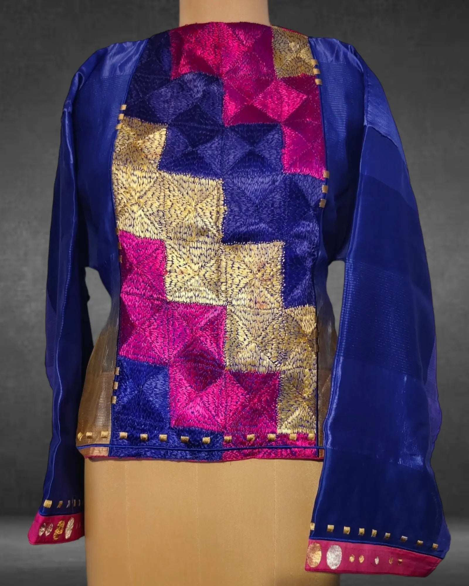 Semistitched Formal Blouse (VKBL135) - VISHAL KAPUR