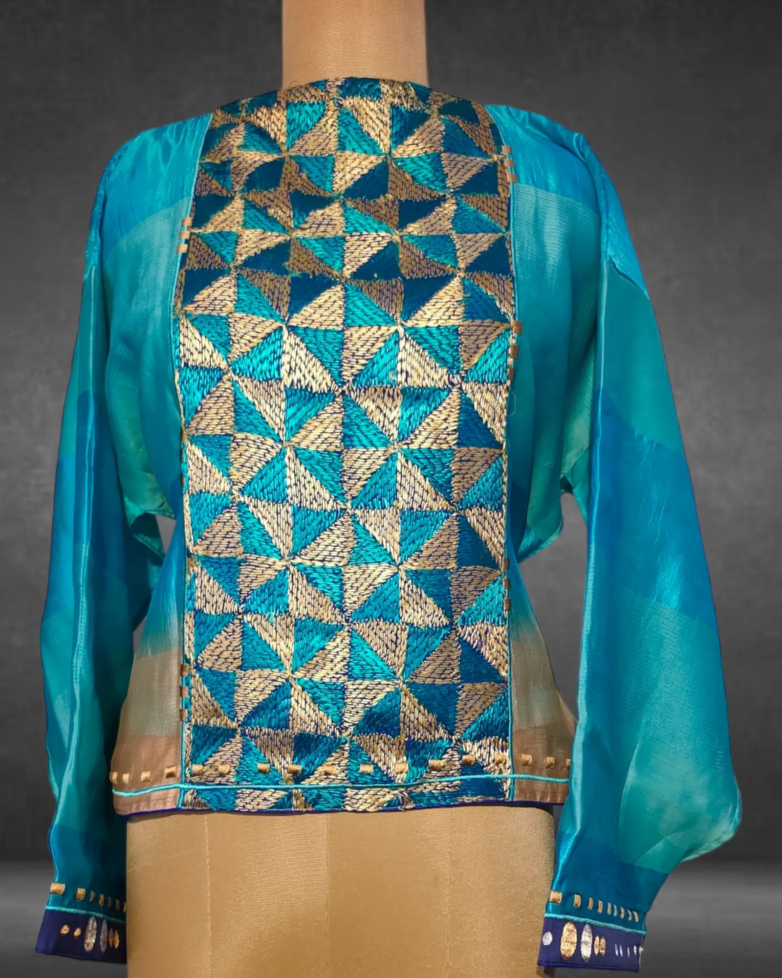 Semistitched Formal Blouse (VKBL136) - VISHAL KAPUR