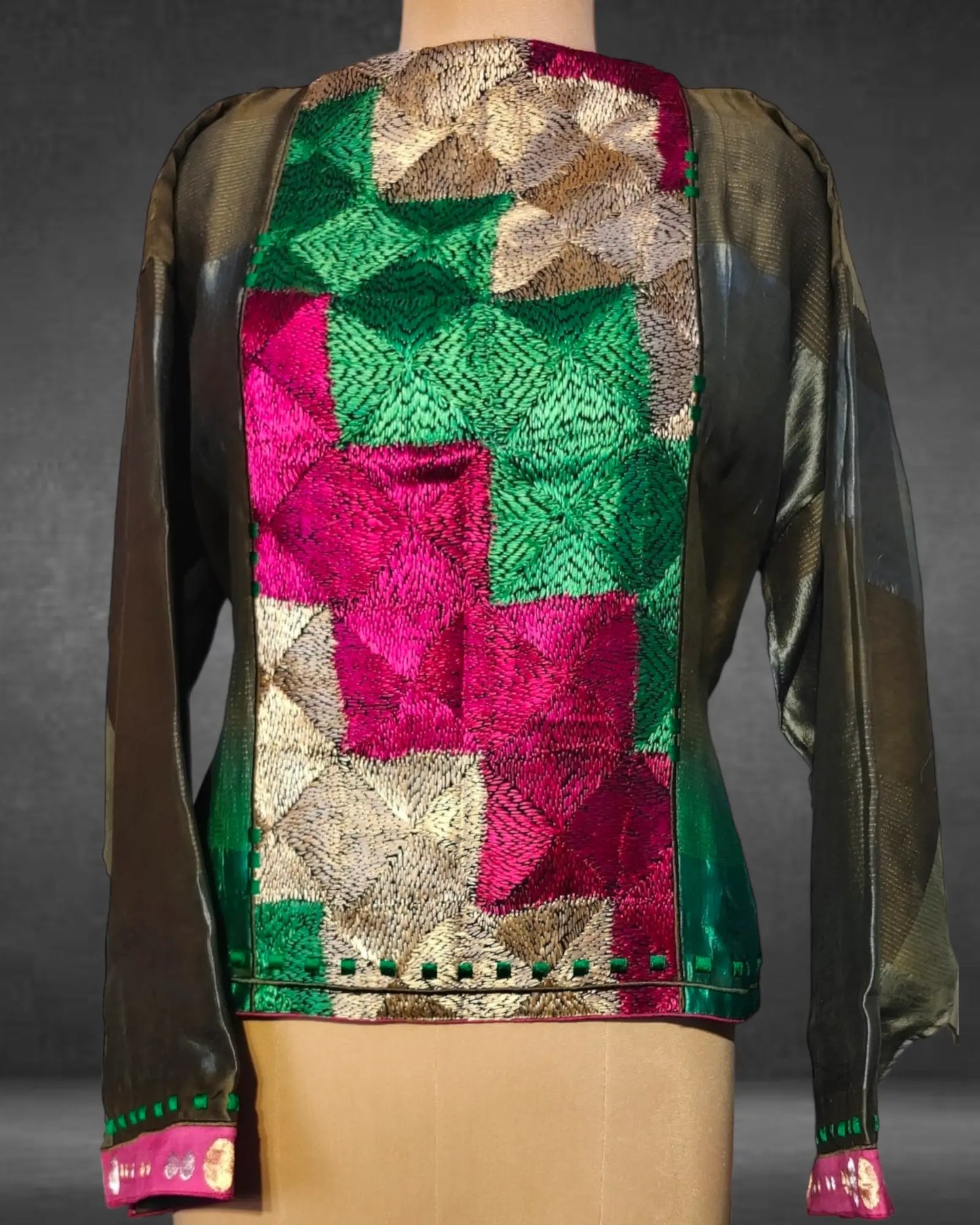 Semistitched Formal Blouse (VKBL137) - VISHAL KAPUR