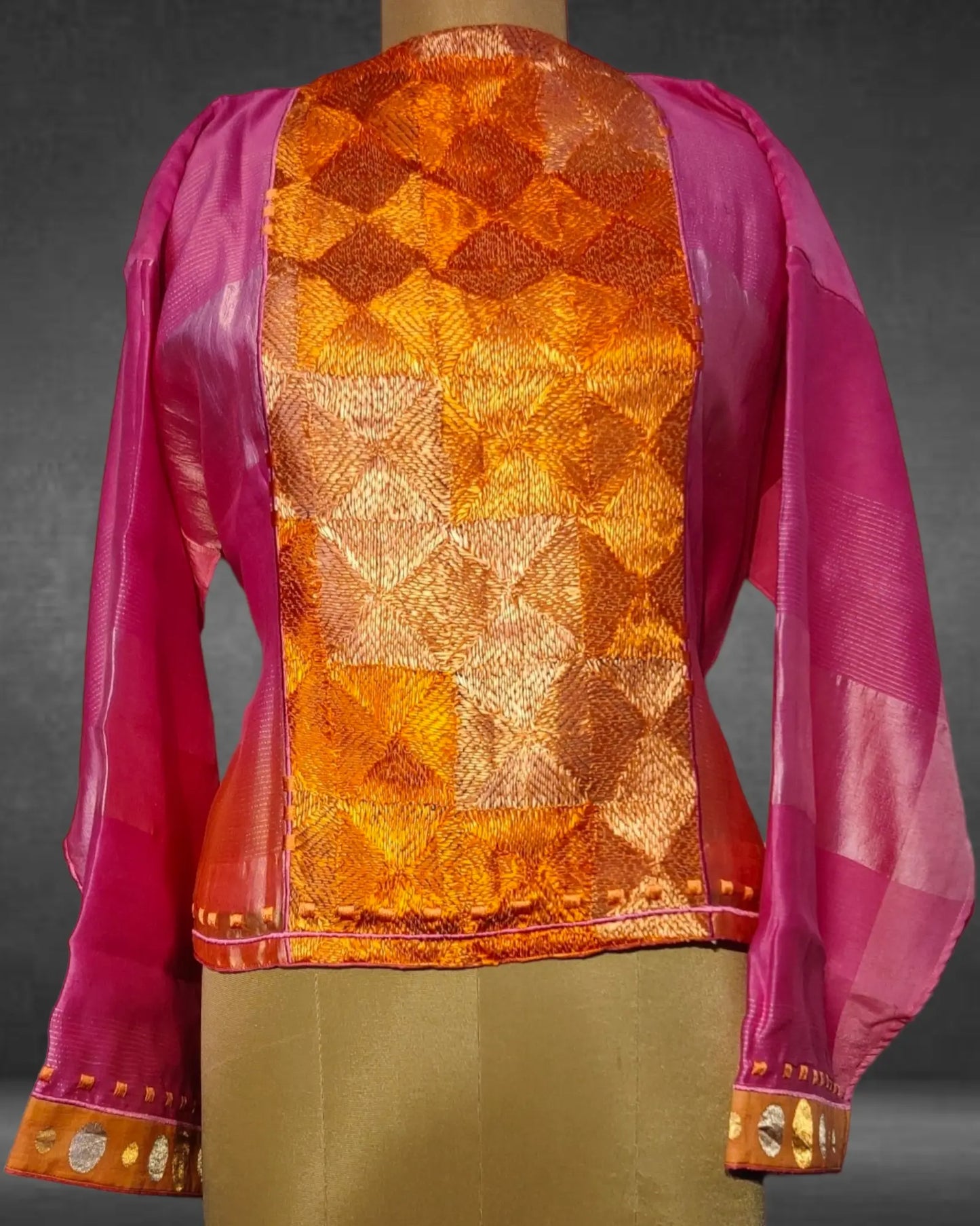 Semistitched Formal Blouse (VKBL138) - VISHAL KAPUR