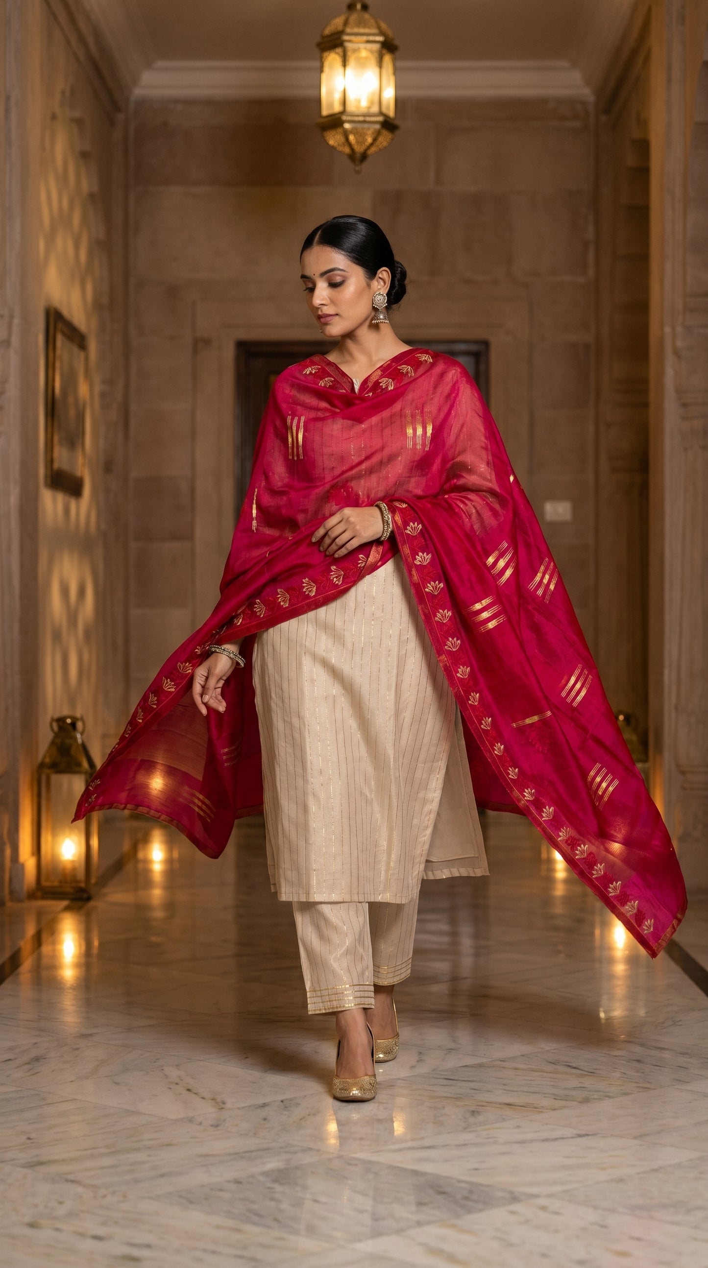 Formal Chanderi Dupatta