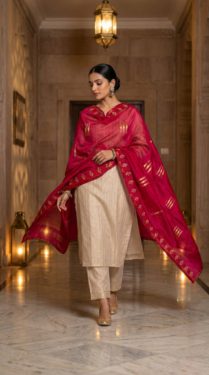 Formal Chanderi Dupatta