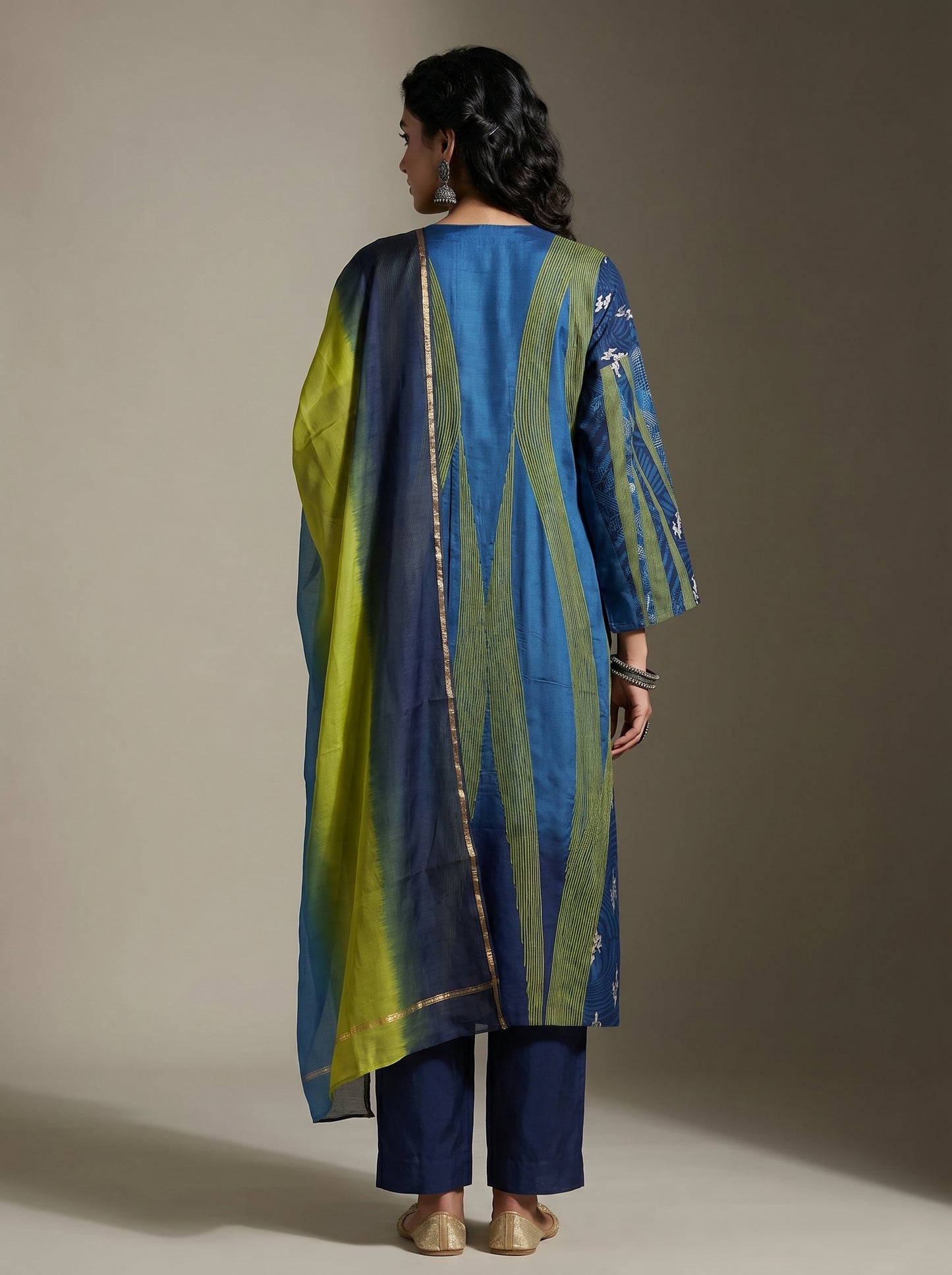 Semi Stitched Cotton Casual Suitset