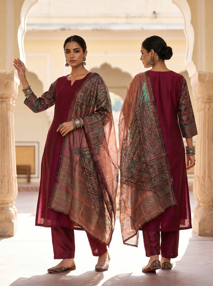 Formal Chanderi Stole Dupatta