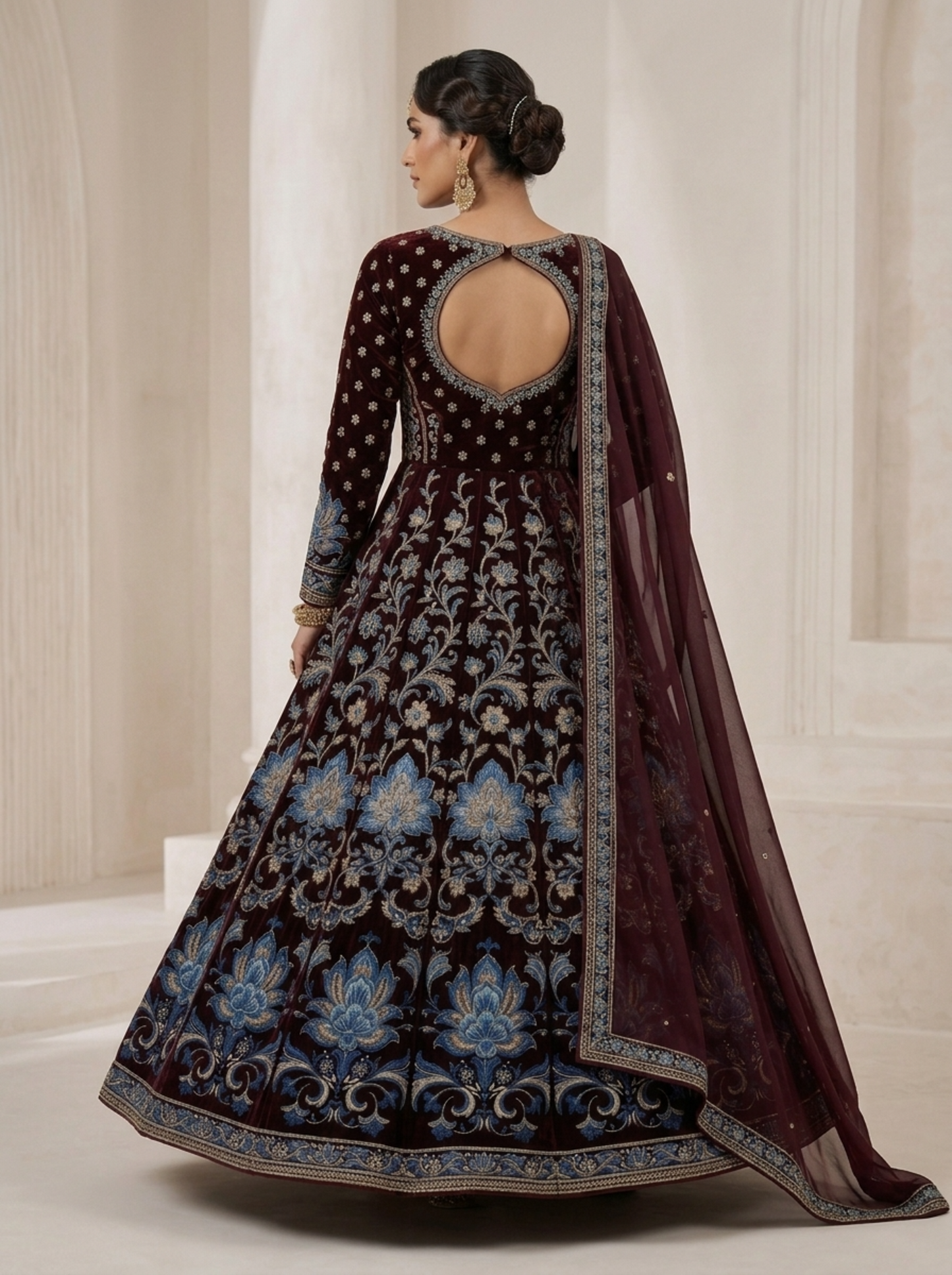 Embroidery Formal Anarkali Set