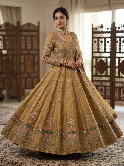 Embroidery Formal Anarkali Set
