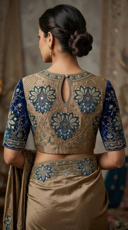 Formal Pure Silk Embroidered Saree
