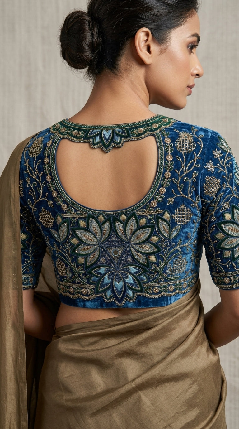 Formal Pure Silk Embroidered Saree
