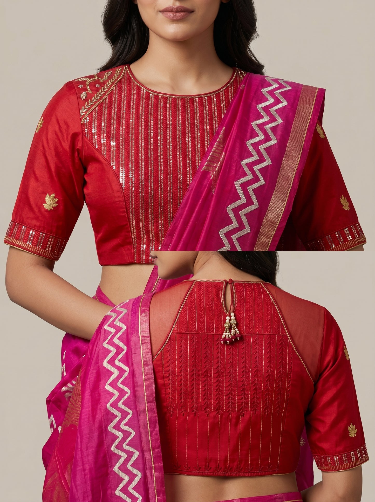 Formal Chanderi Silk Saree