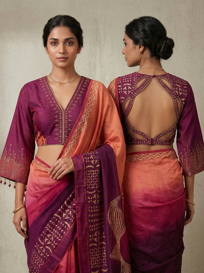 Formal Chanderi Silk Saree