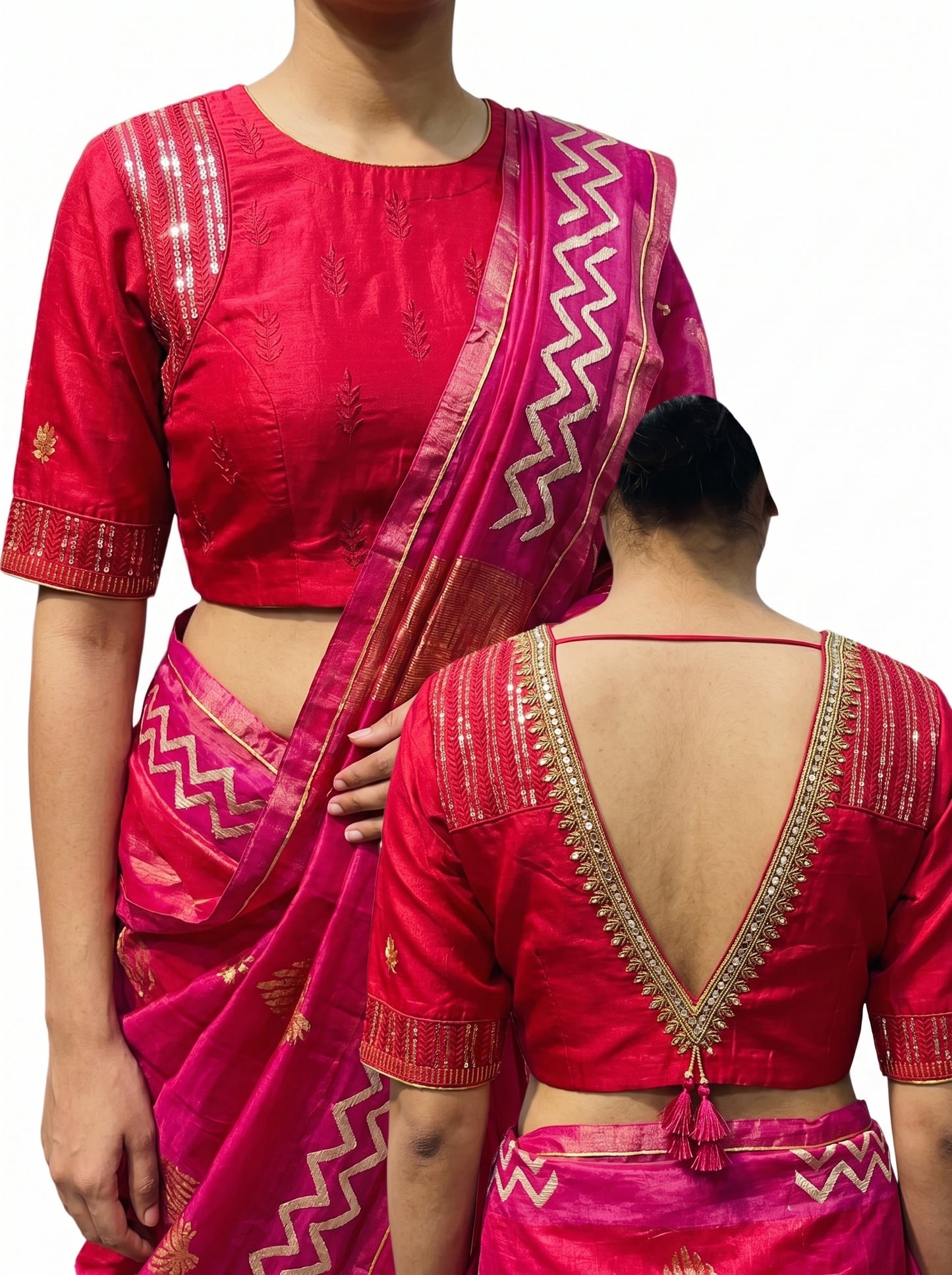 Formal Chanderi Silk Saree