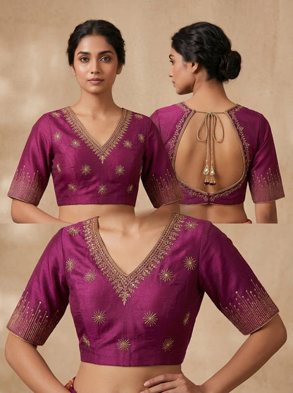 Formal Chanderi Silk Saree