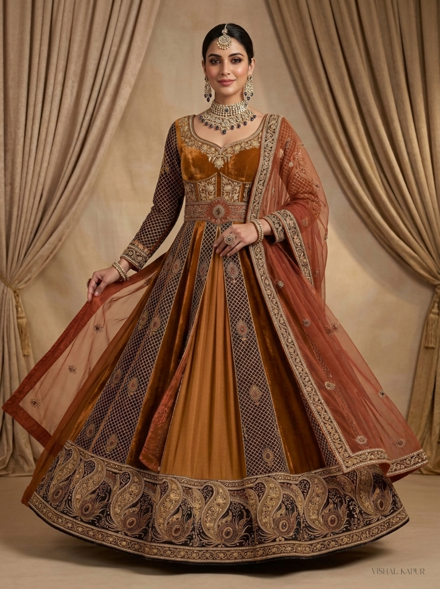 Embroidery Formal Anarkali Set