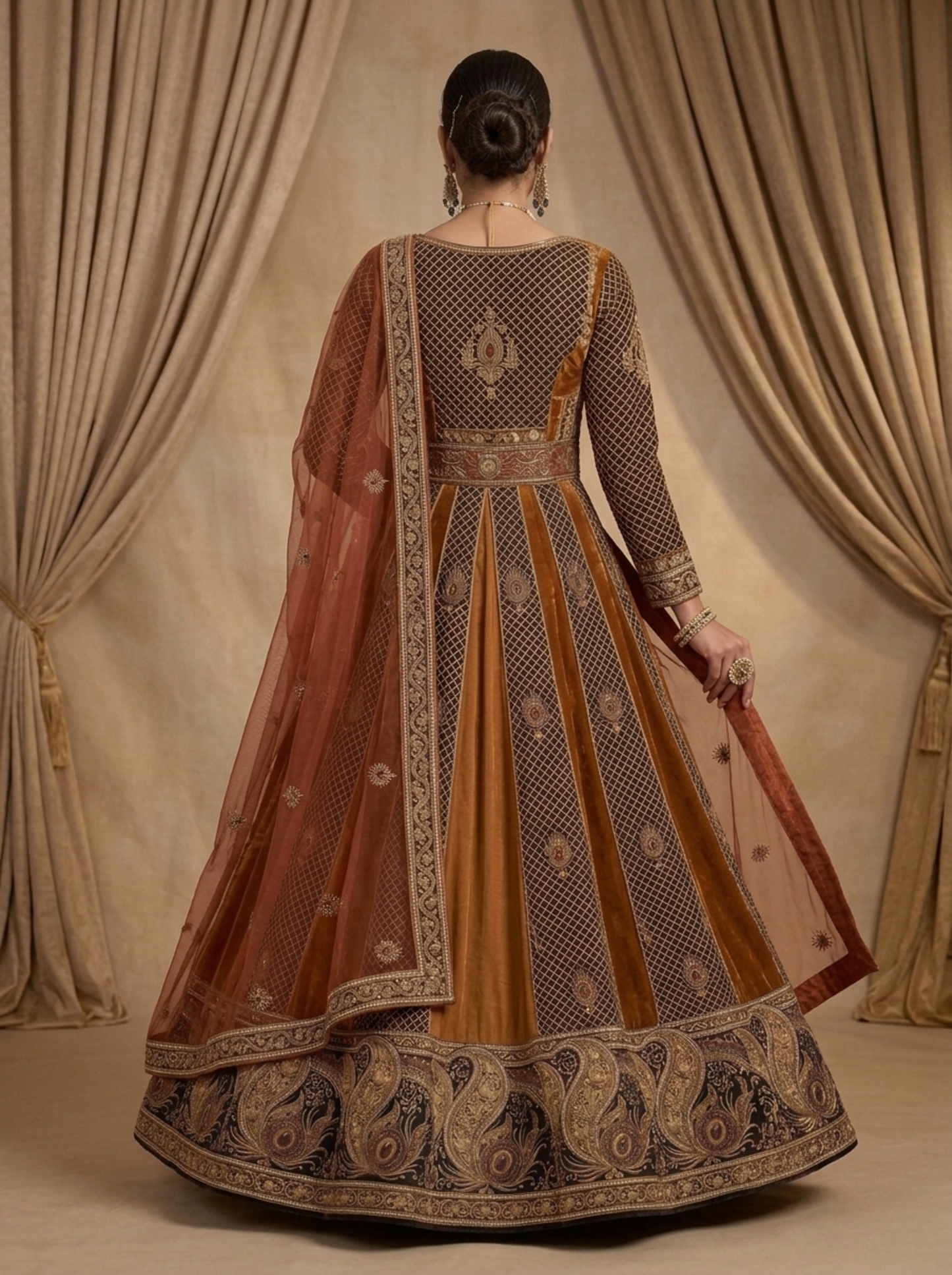 Embroidery Formal Anarkali Set
